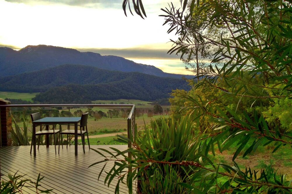 The Buckland Studio1 - Deck at dusk